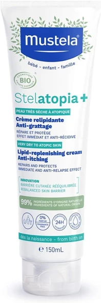 Mustela Stelatopia Plus Lipit Yenileyici Krem 150 ml