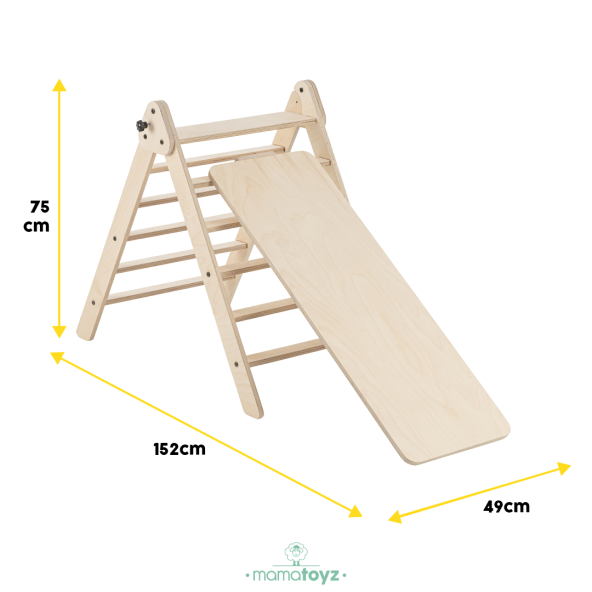 18 Pikko Pikler + Slide & Climb Pikler + Kaydırak ve Tırmanma - 6