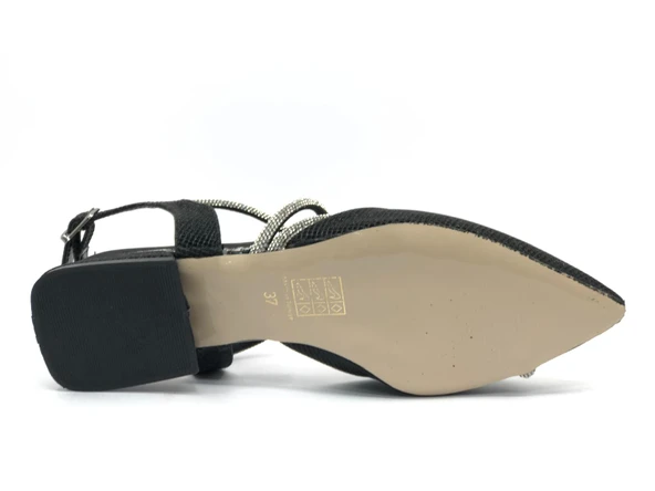 Feles Taş Dekolteli Kadın Babet - Resim 9