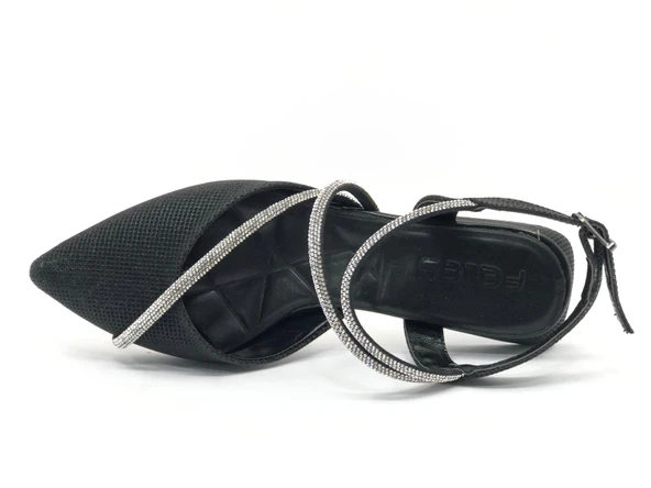 Feles Taş Dekolteli Kadın Babet - Resim 8