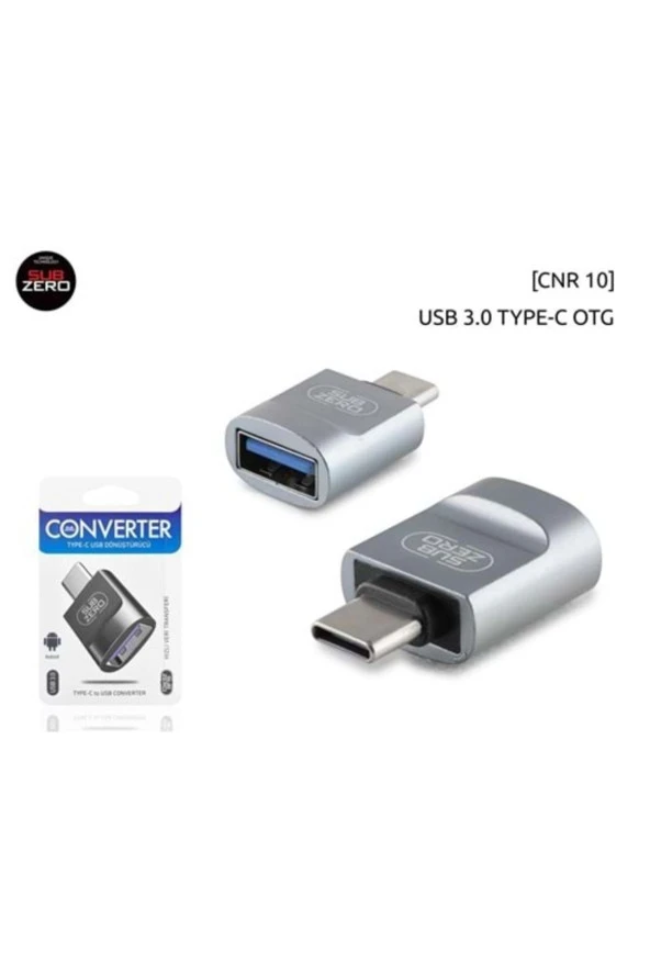 Adipa Tk2 (TYPE-C) 3.0 Metal Çevirici Usb Otg Subzero CNR10