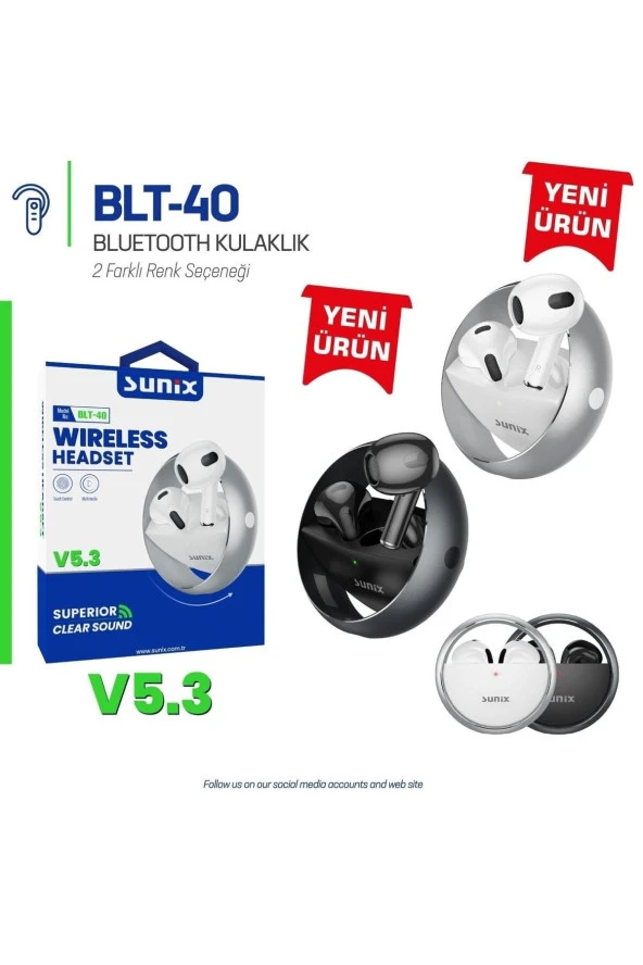 Bluetooth Kulaklık Blt-40