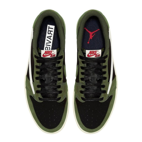 Nike Air Jordan 1 Low Travis Scott x Olive - 3