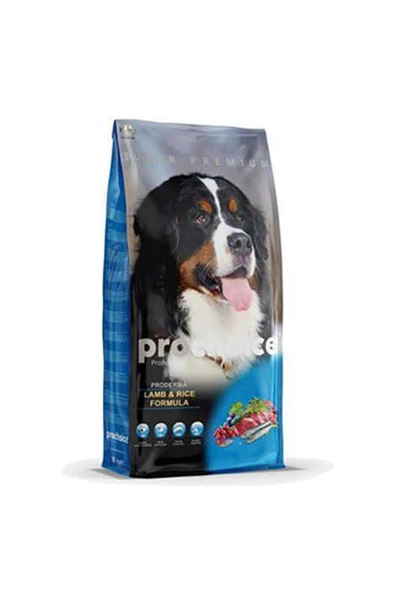 Proderma Kuzu Etli Pirinçli Köpek Maması 18 kg