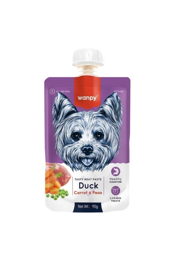 Taze Ördekli&havuçlu Köpek Et Ezmesi 90 G