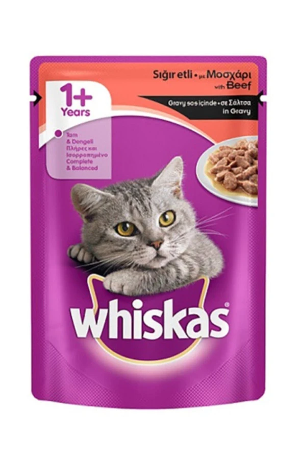 Pouch Etli Kedi Konserve 100 gr