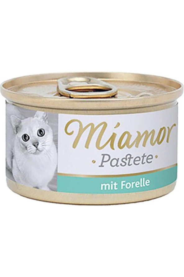 Mıamor Pastete Alabalıklı Kedi Konservesi 85 G