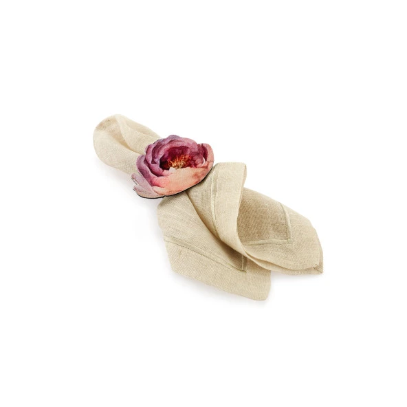 Schafer Home  Rose 4 lü Lazer Peçetelik-Krem