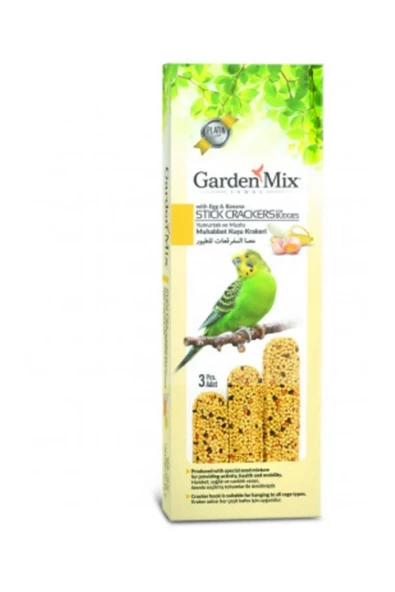 Garden Mix Muzlu Muhabbet Kuşu Krakeri 3 Adet 120gr