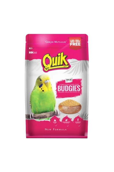 Muhabbet Kuşu Yemi 500 Gr %25 Bedava 400+100 Gr