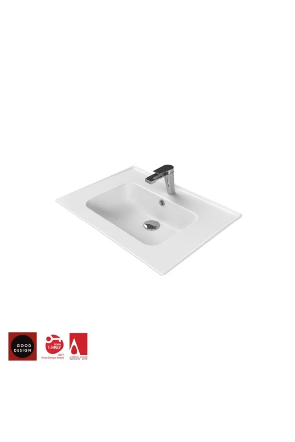 Blue Etajer Uyumlu Lavabo 65x47 - 2