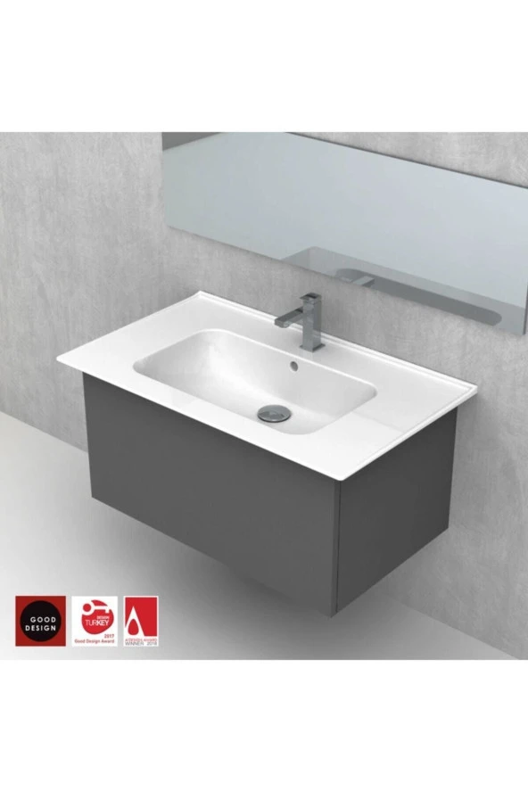 Blue Etajer Uyumlu Lavabo 65x47 - 4