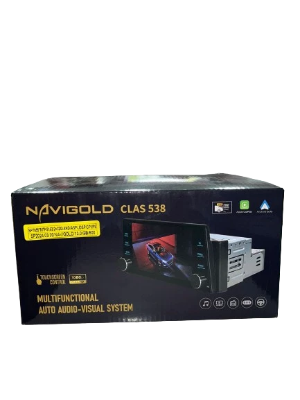 Navigold YSN-629 MP5 Oynatıcı, FM Tuner, Bluetooth, Apple CarPlay, Android Auto, Çift USB Double Teyp