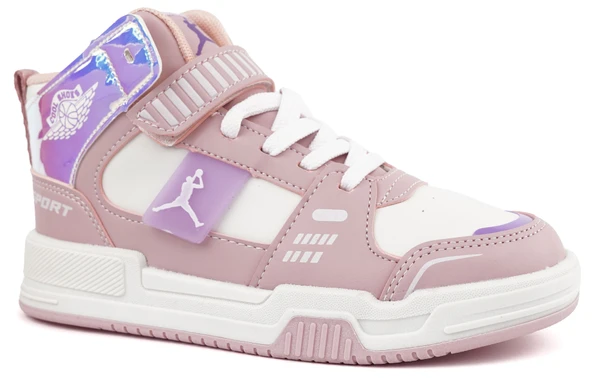 Cool King JoranS Uzun Boğazlı Ortopedik Taban Unisex Çocuk Spor Ayakkabı - Resim 4