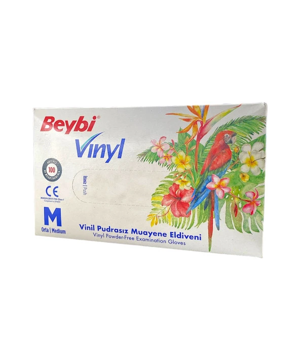 BEYBİ VİNLY PUDRASIZ ŞEFFAF ELDİVEN M