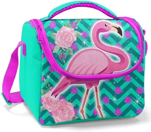 Coral High Renkli Flamingo Beslenme Çanta (Thermo) 11835