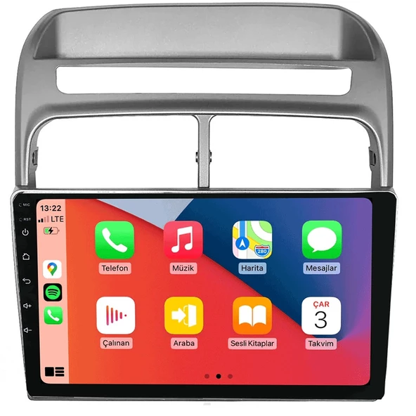 Fiat Linea Android Multimedya Sistemi (2007-2016) 2 GB Ram 32 GB Hafıza 8 Çekirdek İphone CarPlay Android Auto  Navigatör Premium Series