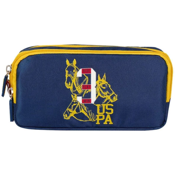 U.S. POLO ASSN. PLKLK24208 Lacivert  Sarı Kalem Kutu