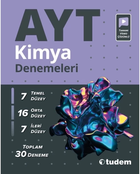 AYT Kimya 30lu Deneme