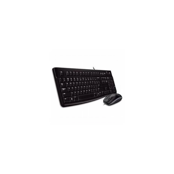 LOGITECH MK120 USB Q Trk Siyah Multimedya Klavye - Mouse Set 920-002560