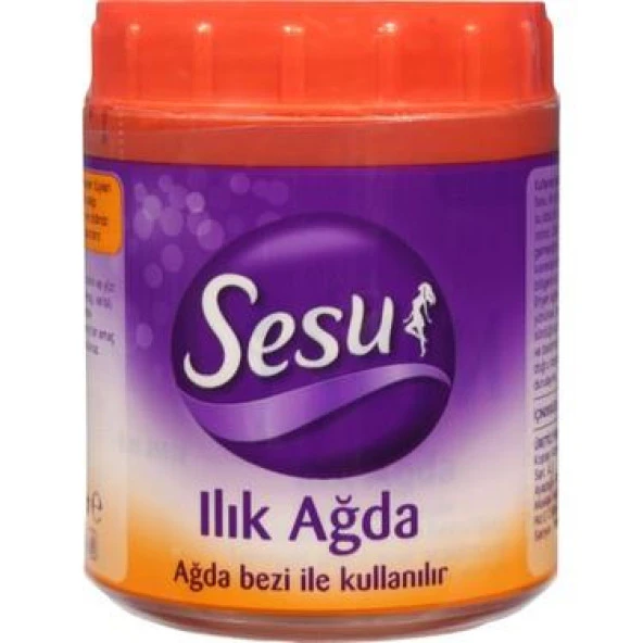 Sesu Ağda Ilık Turuncu 250gr - Diş Beyazlatıcı Köpük Hediye