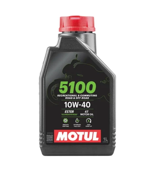 Motul 5100 10W-40 4T Motosiklet Yağı 1Lt