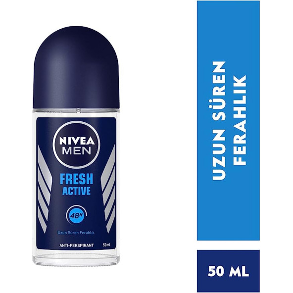 Nivea Men Fresh Active Roll-On Deodorant 50 ml - 4