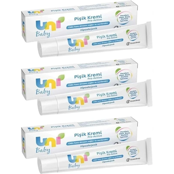 Uni Baby Pişik Kremi 30ML (3 Lü Set) - 1