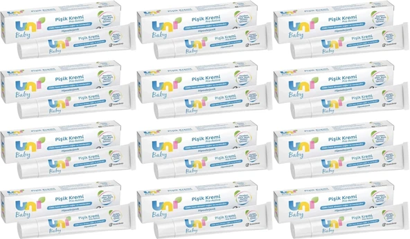 Uni Baby Pişik Kremi 30ML (12 Li Set)