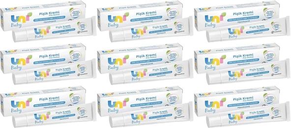 Uni Baby Pişik Kremi 30ML (9 Lu Set)