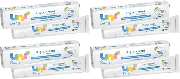 Uni Baby Pişik Kremi 30ML (4 Lü Set)