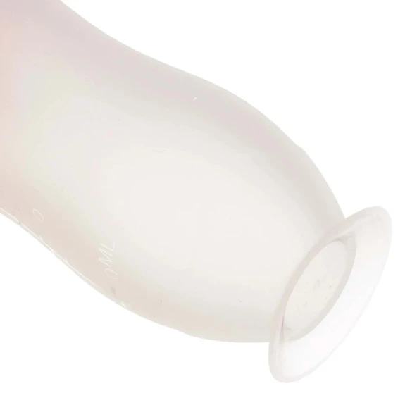 Bebedor Silikon Kaşıklı Biberon 120ML +6 Ay Şeffaf (Kod:7509) (5 Li Set) - 8
