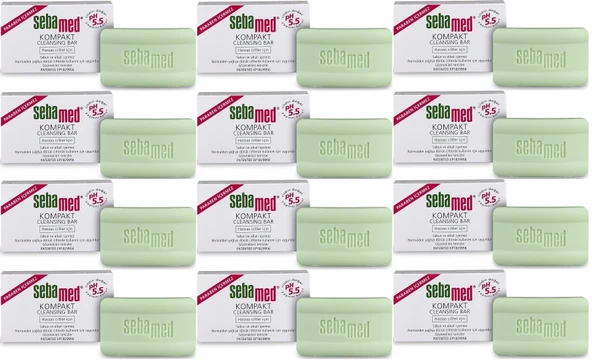 Sebamed Sabun Kompakt Hassas Cilt 100GR (12 Li Set)