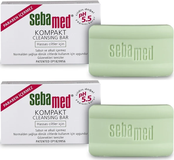 Sebamed Sabun Kompakt Hassas Cilt 100GR (2 Li Set)