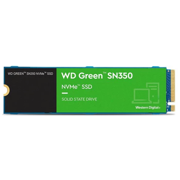 Wd 2Tb Green Sn350 Wds200T3G0C 3200-3000Mb/S M2 Nvme Gen3 Disk