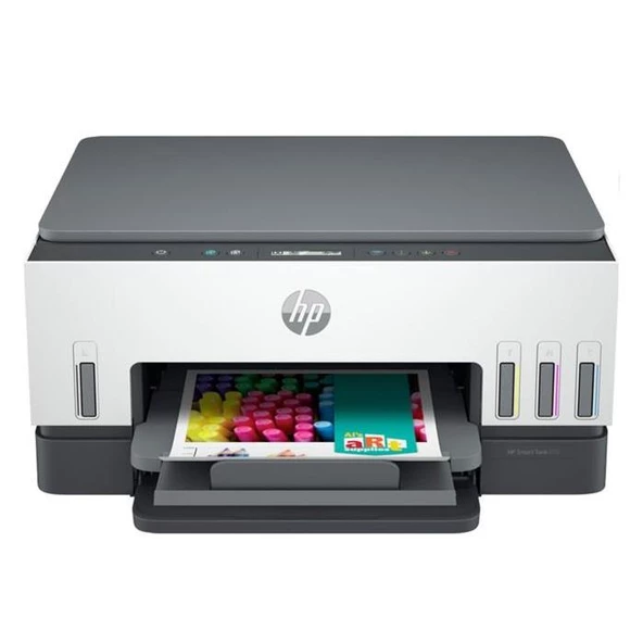 Hp 6UU48A 670 Yazıcı-Tarayıcı-Fotokopi-Wifi-Airprint Tanklı Yazıcı Çok Fonksiyonlu