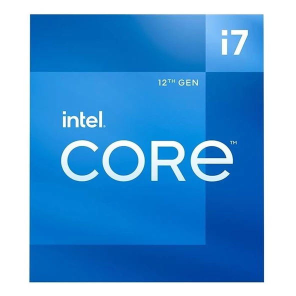 Intel 12.Nesıl İ7 12700 3.60Ghz 25M Fclga1700 Cpu İşlemci Box Fanlı - 2