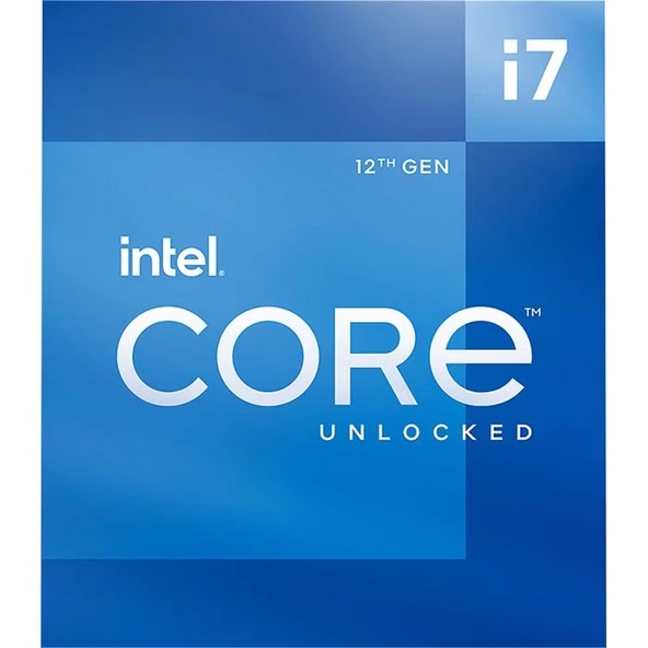 Intel Alder Lake Core I7 12700K 3.6Ghz 1700P 25Mb Box (Fansız) (125W) Uhd770 ürün görseli 1
