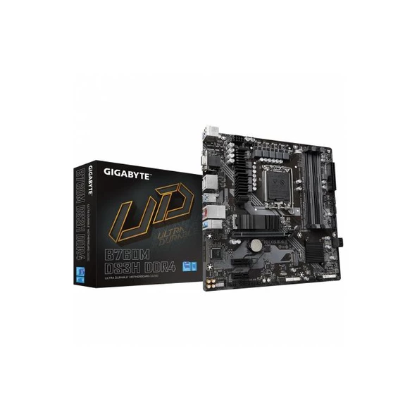 Gıgabyte B760M-Ds3H-Ddr4 3200Mhz(Oc) M.2 Atx 1700P