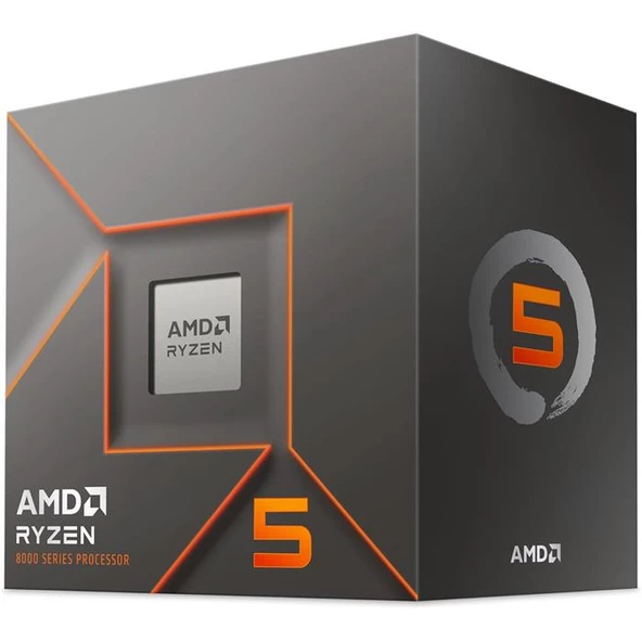 Amd Ryzen 5 8400F 4.20Ghz 16Mb Am5 Box İşlemci (Grafik Kart Yok, Fan Var)