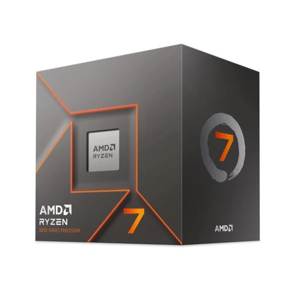 Amd Ryzen 7 8700F 4.10Ghz 16Mb Am5 Box İşlemci (Grafik Kart Yok, Fan Var) - 2