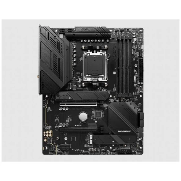Msı Mag B650 Tomahawk Wıfı Am5 Ddr5 6600Mhz(Oc) 2.5G Lan Wıfı 6E Atx Anakart - Resim 2