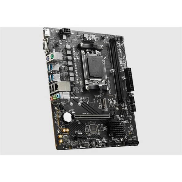 Msı Pro A620M-E Ddr5 Am5 6000(Oc) Hdmı Dp Usb 3.2 Matx - Resim 3