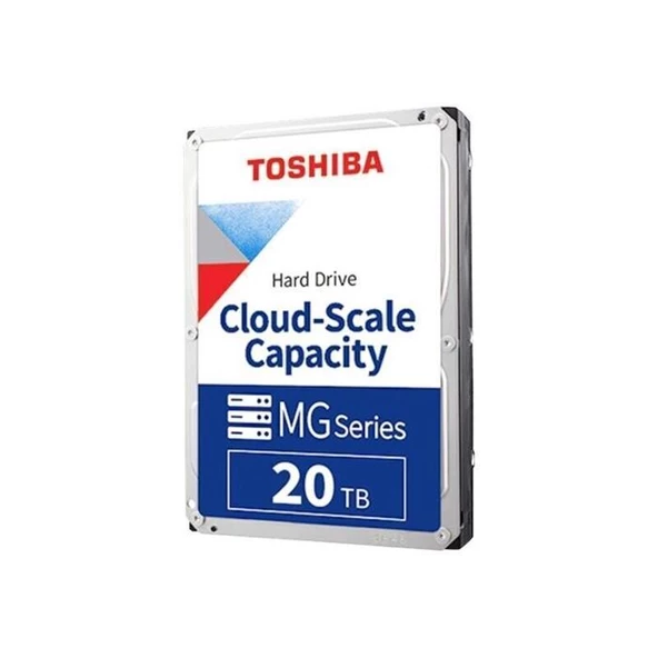 Toshıba Mg10Aca20Te Mg Series 3.5" 20Tb 7200Rpm 512Mb Sata Enterprise 7/24 Harddisk