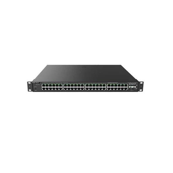 Ruıjıe 48Port 370W Full Poe Reyee Rg-Nbs3100-48Gt4Sfp-P Gıgabıt 4X Sfp Yönetilebilir Switch - Resim 2