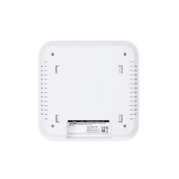 Planet Pl-Wdap-C3000Ax İç Mekan Tavan Tipi Kablosuz Access Point (Indoor Ceiling-Mount Wireless Access Point) Dual Band 802.11Ax 3000Mbps 802.3At Poe+2 X 10/100/1000T - Resim 2