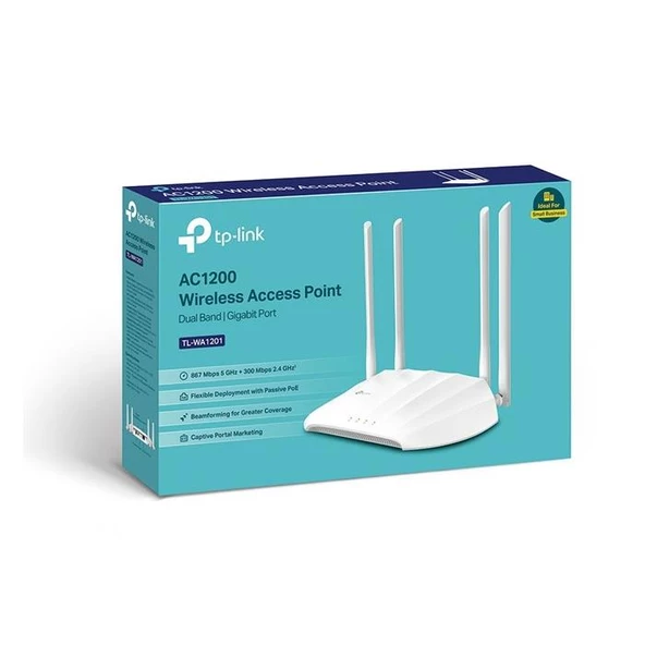 Tp-Link Tl-Wa1201 Ac1200 Kablosuz Access Point