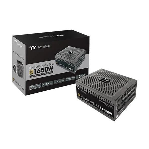 Thermaltake PS-TPD-1650FNFAGE-4 Toughpower GF3 1650W 80+ Gold PCIe Gen 5.0, ATX 3.0, Full Modüler 14cm Fanlı PSU ürün görseli 1