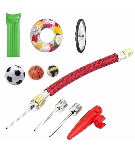 ŞAHİN TOOLS BİSİKLET TOP ŞİŞİRME İĞNE SETİ 5 PARÇA ŞHT-241 - 3