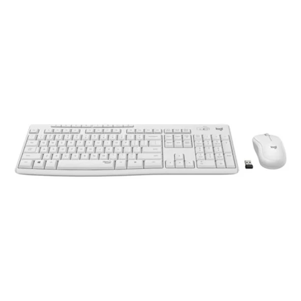 Logitech 920-010089 Mk295 Kablosuz Klavye & Mouse Seti Beyaz - Resim 2